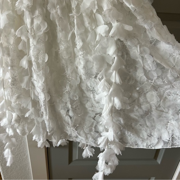 NWT For Love & Lemons Bellatrix Mini Dress Bridal - Picture 8 of 10